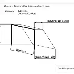 Сетка для футбольных ворот