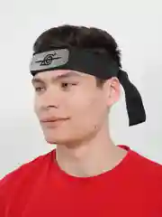 Угольный повязка на голову Наруто Аниме