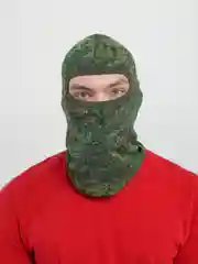 Зеленый балаклава летняя х/б