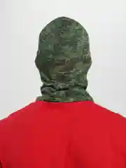 Зеленый балаклава летняя х/б
