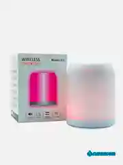 Белый беспроводной портативный Bluetooth-динамик, мини-плеер SPEAKER WIRELESS LED Model: A1