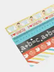 Темно-синий тесьма, наклейки на подарки, наклейки на блокнот