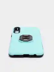 Бирюзовый чехол Huawei P Smart Z / Honor 9X / 9X Premium, без выреза для отпечатка, с кольцом