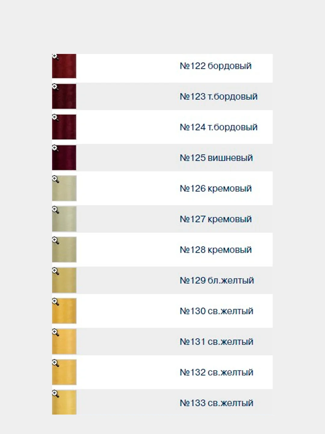 Швейные нитки 40/2 Gamma, 365 м, 1 штука, ассорти