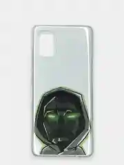 Багровый чехол Samsung Galaxy A51, Самсунг Галакси А51 с рисунком Игра в кальмара