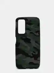 Индиго чехол Huawei Honor 10X Lite, Хуавей Хонор 10Х Лайт, силиконовый камуфляж