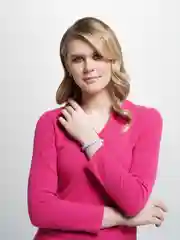 Голубой браслет с бусинами