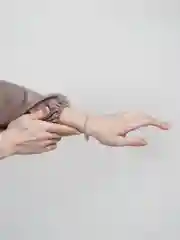 Браслет со стразами, 18см
