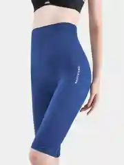 Синий велосипедки женские спортивные