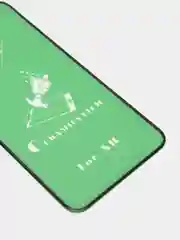 Черный защитное стекло Ceramics Film 12 D для iphone гибкое пластик 6 7 8 x xs xr max 11 pro