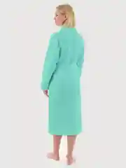 Мятный халат вафельный, банный, женский, размеры 44-50, разные цвета
