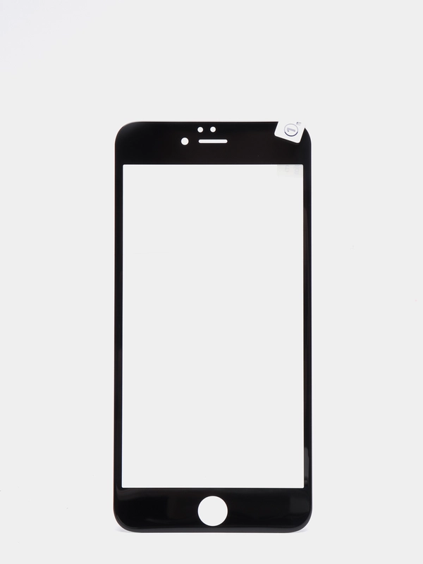 Стекло защитное Hoco для iPhone 6/6S Plus, чёрное, 0.33 мм