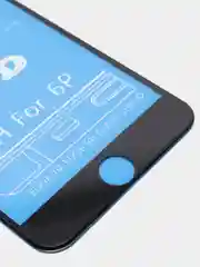 Белый защитное стекло для Apple iPhone (10D Glass)