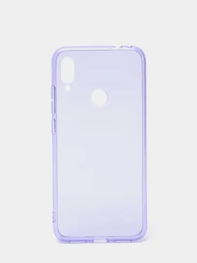 Чехол прозрачный для Xiaomi Redmi Note 7 / Note 7 Pro плотный неоновый с оттенком