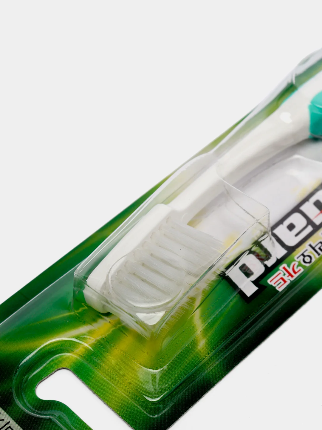 Бирюзовый зубная щетка CLIO New Guard R Toothbrush, с двумя видами щетинок