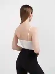 Атласный топ