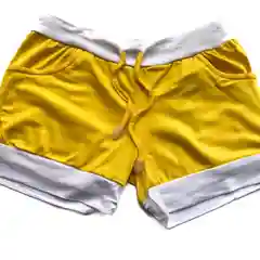 Желтый шорты женские спортивные универсального размера