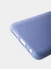 Голубой чехол с бархатной подкладкой Realme C11 2020 / C11 2021 / C20 / C25 / C25S, (10 цветов)