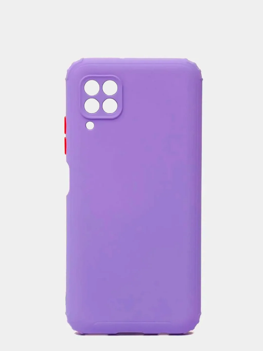 Красный чехол Huawei P40 Lite, Хуавей П40 Лайт, силиконовый, противоударный