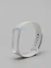 Розовый силиконовый ремешок с принтом для Xiaomi Mi Band 3 / 4 / 5 / 6