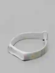 Розовый силиконовый ремешок с принтом для Xiaomi Mi Band 3 / 4 / 5 / 6