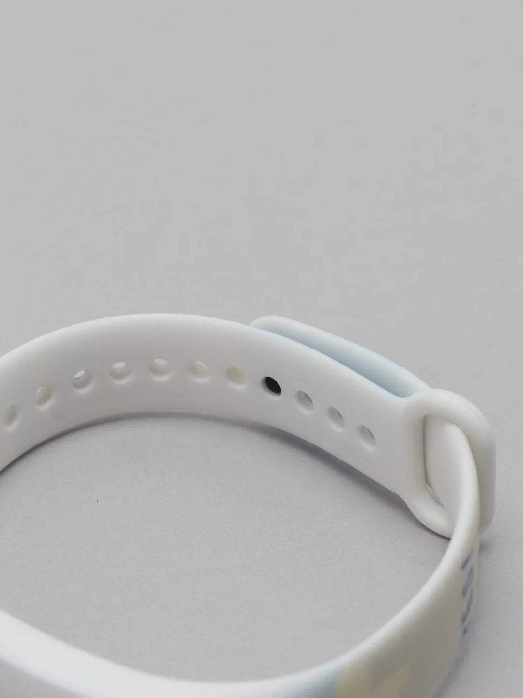 Розовый силиконовый ремешок с принтом для Xiaomi Mi Band 3 / 4 / 5 / 6