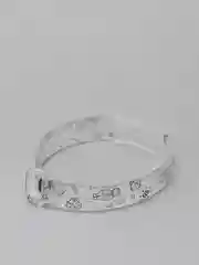 Белый прозрачные  ремешки Xiaomi Mi Band