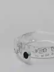 Белый прозрачные  ремешки Xiaomi Mi Band