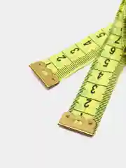 Желтый сантиметровая лента в футляре, 1,5 м