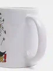 Белый кружка CoolPodarok "Мне пофиг, я одуванчик"