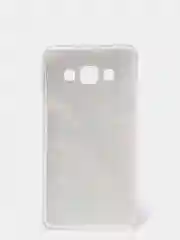 Коралловый меланж чехол Samsung Galaxy A3 2015 / SM-A300F, Галакси А3 2015 силиконовый с мраморным рисунком