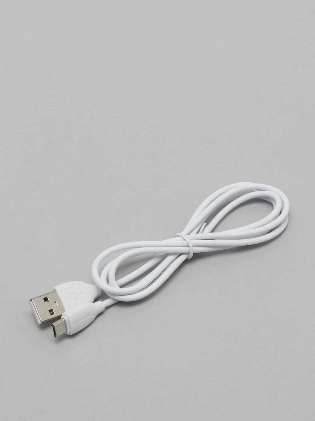 Белый кабель для зарядки и передачи данных Borofone BX19 Micro-USB для android