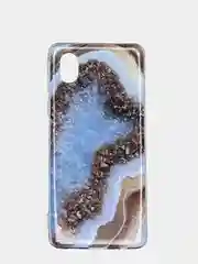 Чехол Samsung Galaxy A01 Core, Самсунг Галакси А01 Кор силиконовый с мраморным рисунком