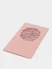 Розовый открытка поздравительная с днем рождения с конвертом