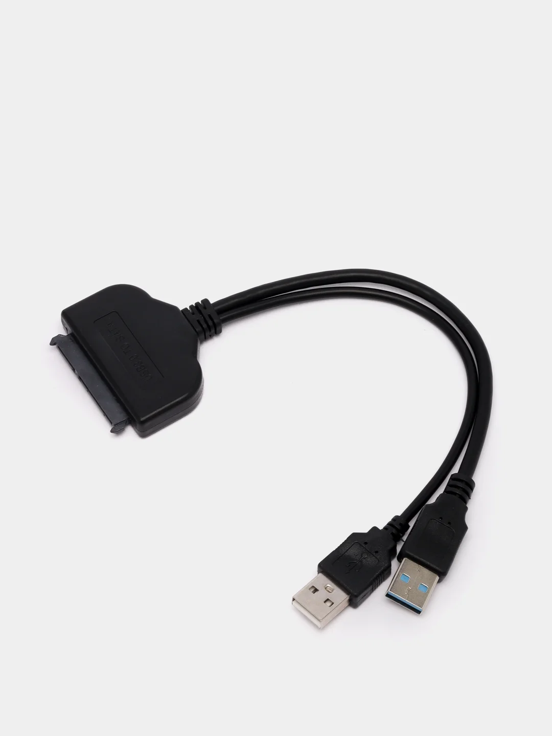 Черный кабель-преобразователь USB 3,0 на Sata