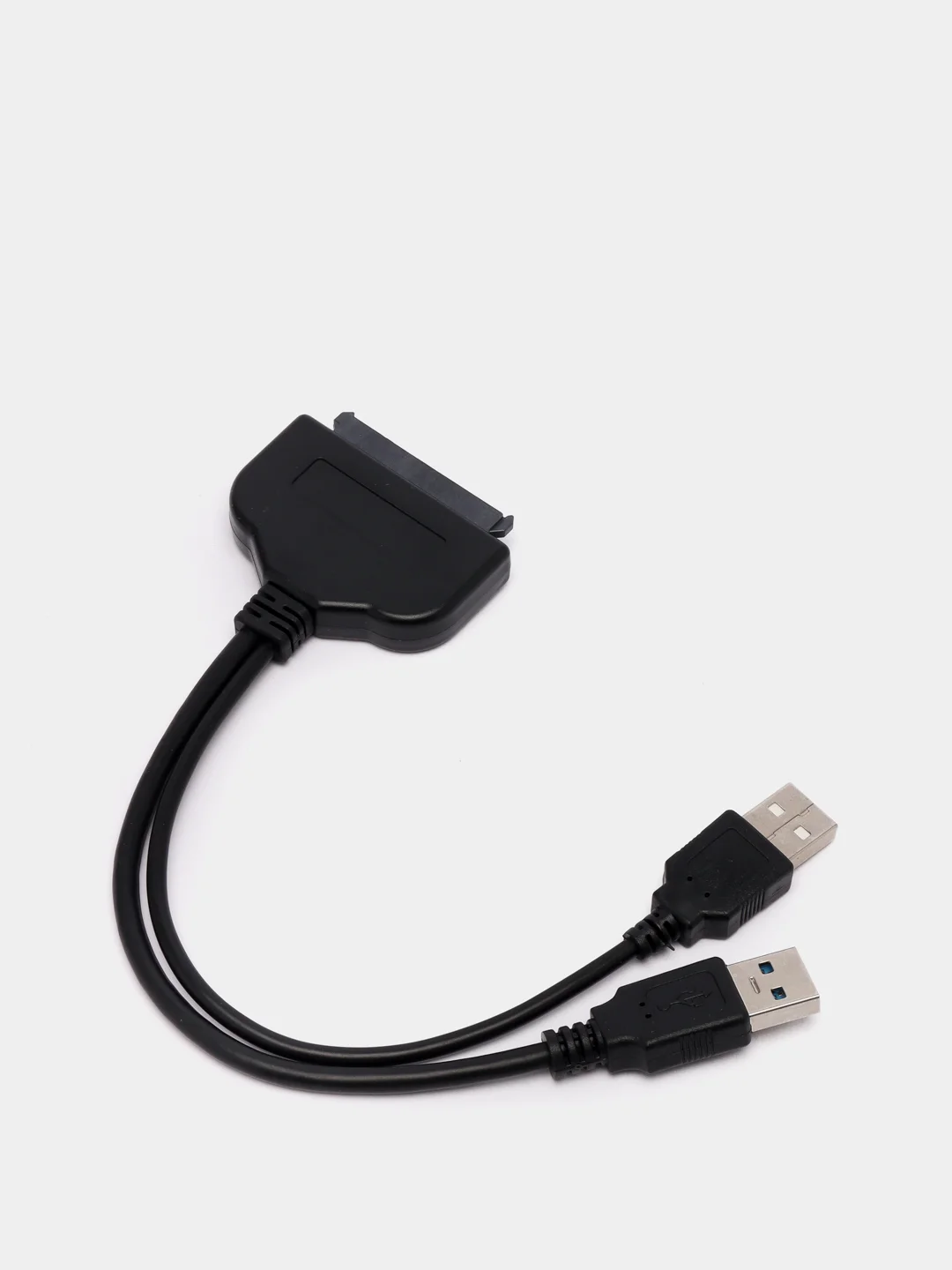 Черный кабель-преобразователь USB 3,0 на Sata