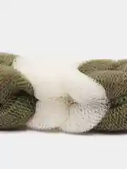 Зеленый мочалка для тела
