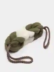 Зеленый мочалка для тела
