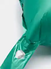 Мятный матовый воздушный шар "Звезда", "Сердце"