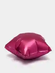 Багровый матовый воздушный шар "Звезда", "Сердце"