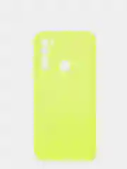 Чехол Xiaomi Redmi Note 8, Note 8 2021, Редми Нот 8 прозрачный плотный неоновый с оттенком