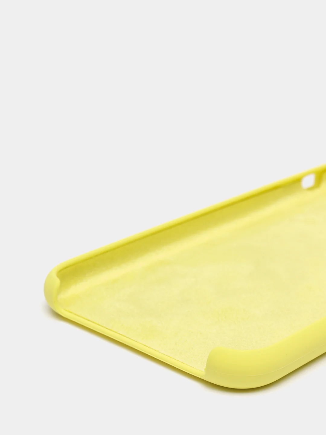 Лимонный чехол силиконовый на iPhone XR (айфон)