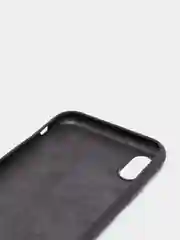 Угольный чехол силиконовый на iPhone XR (айфон)