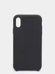Угольный чехол силиконовый на iPhone XR (айфон)