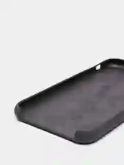 Угольный чехол силиконовый на iPhone XR (айфон)