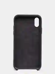 Угольный чехол силиконовый на iPhone XR (айфон)
