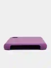 Пурпурный чехол силиконовый на iPhone XR (айфон)
