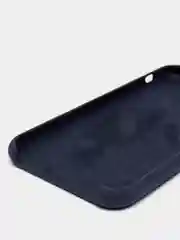 Индиго чехол силиконовый на iPhone XR (айфон)