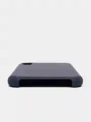 Индиго чехол силиконовый на iPhone XR (айфон)