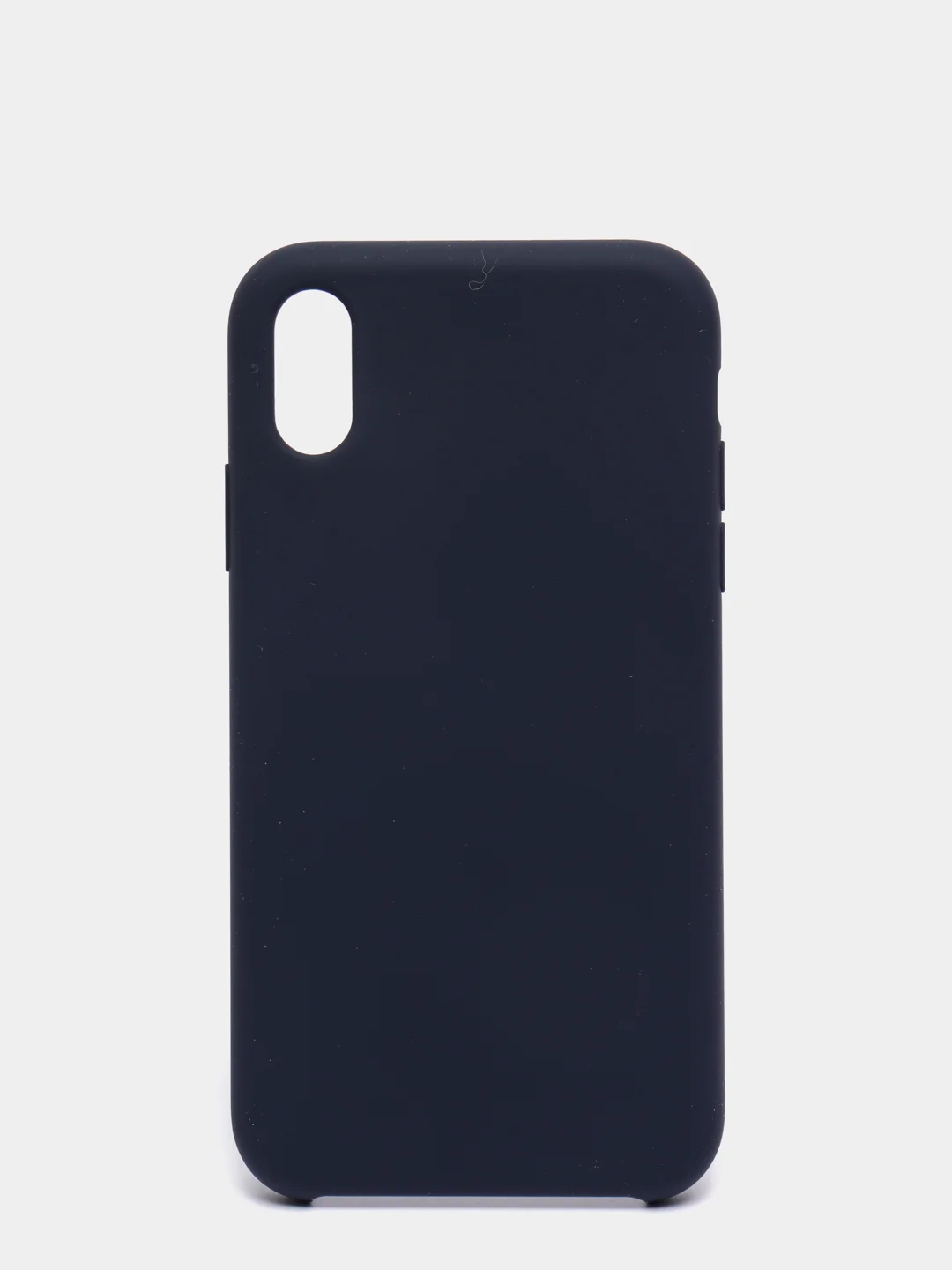 Индиго чехол силиконовый на iPhone XR (айфон)